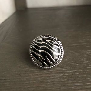 Chunky Animal Print Ring